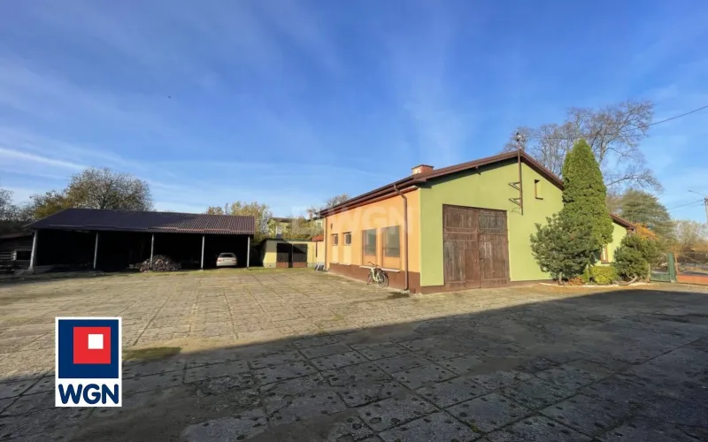 Dom na  sprzedaż Barcino - Dom, warsztat, hala mag., Barcino, działka 5000m2